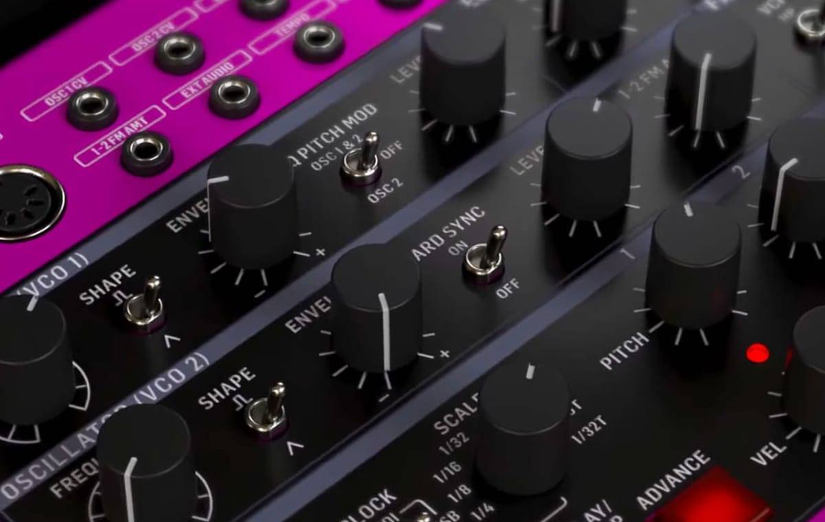 Behringer’s Edge semi-modular percussion synth competes with the Moog DFAM