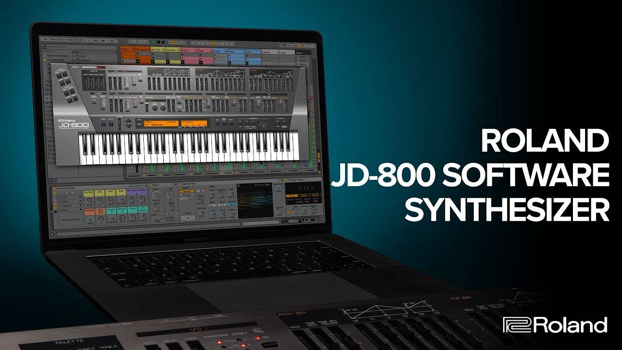 The Roland JD-800 VST is now available through Roland Cloud