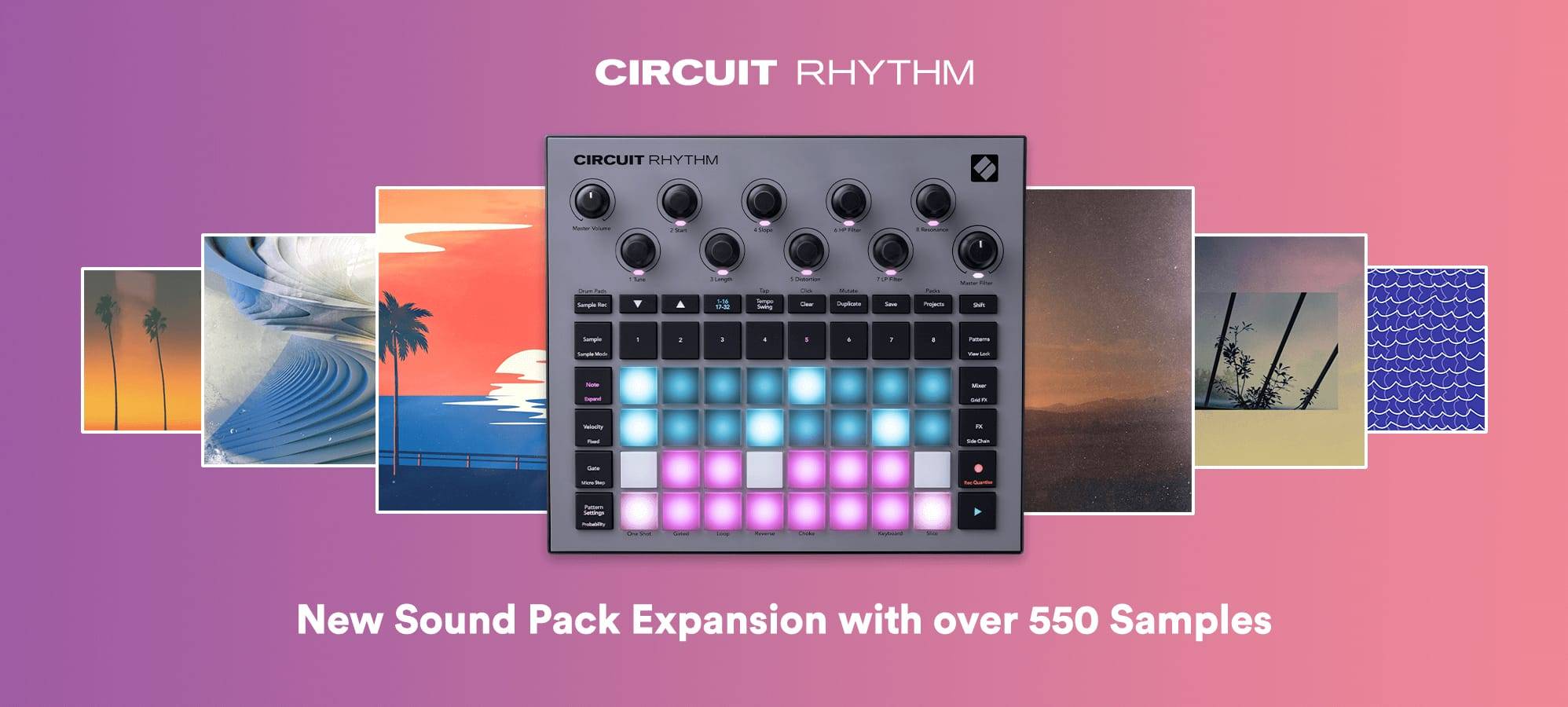 New Novation Circuit Rhythm free sample expansion pack