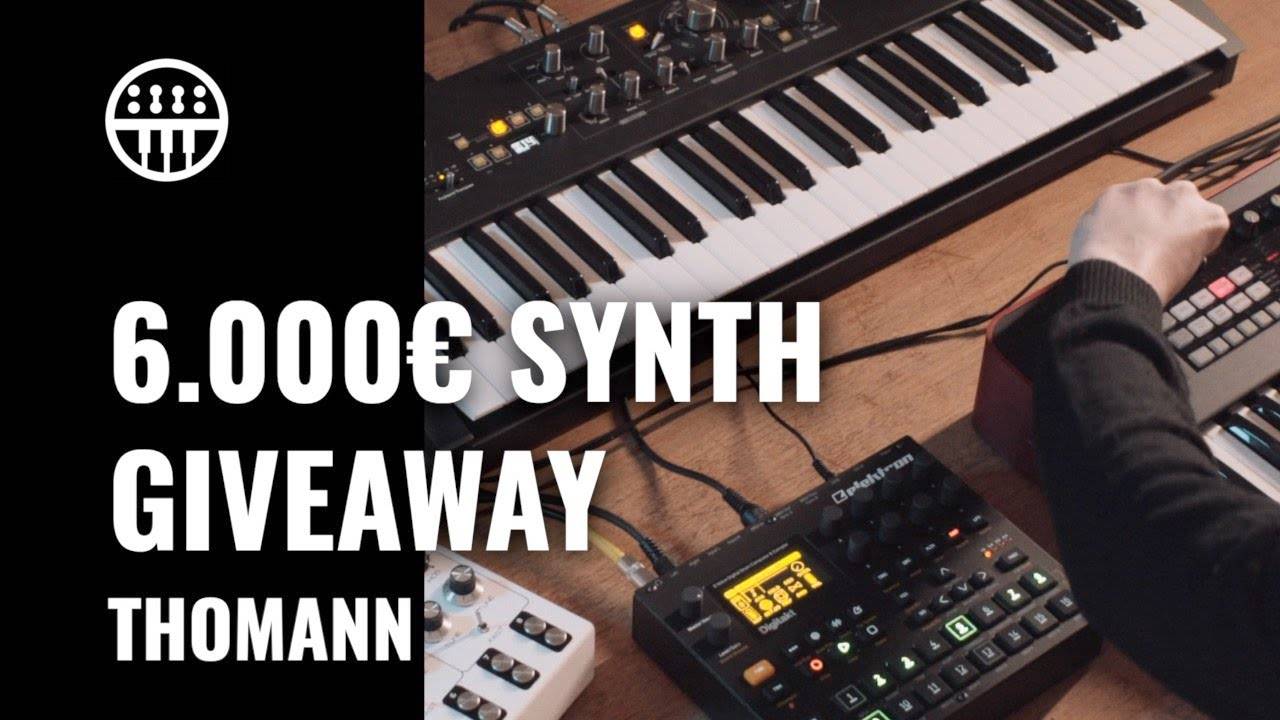 Thomann is giving away €6.000 in synths