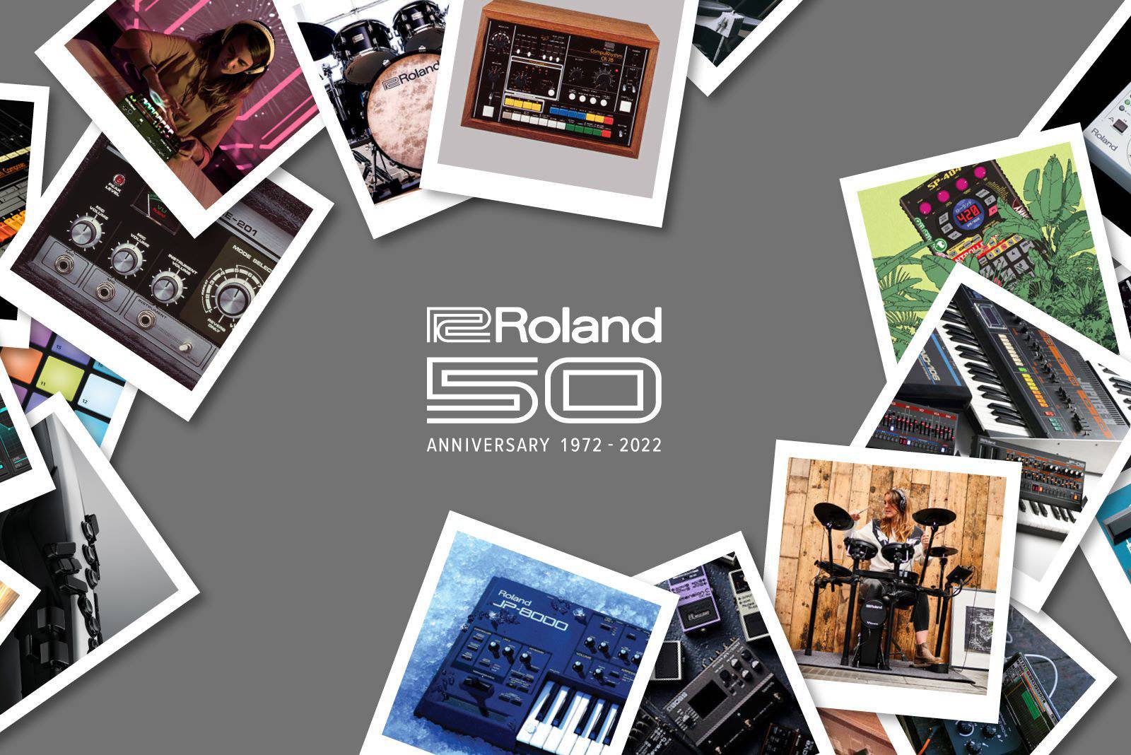 Roland is celebrating 50 years of creating incredible electronic instruments